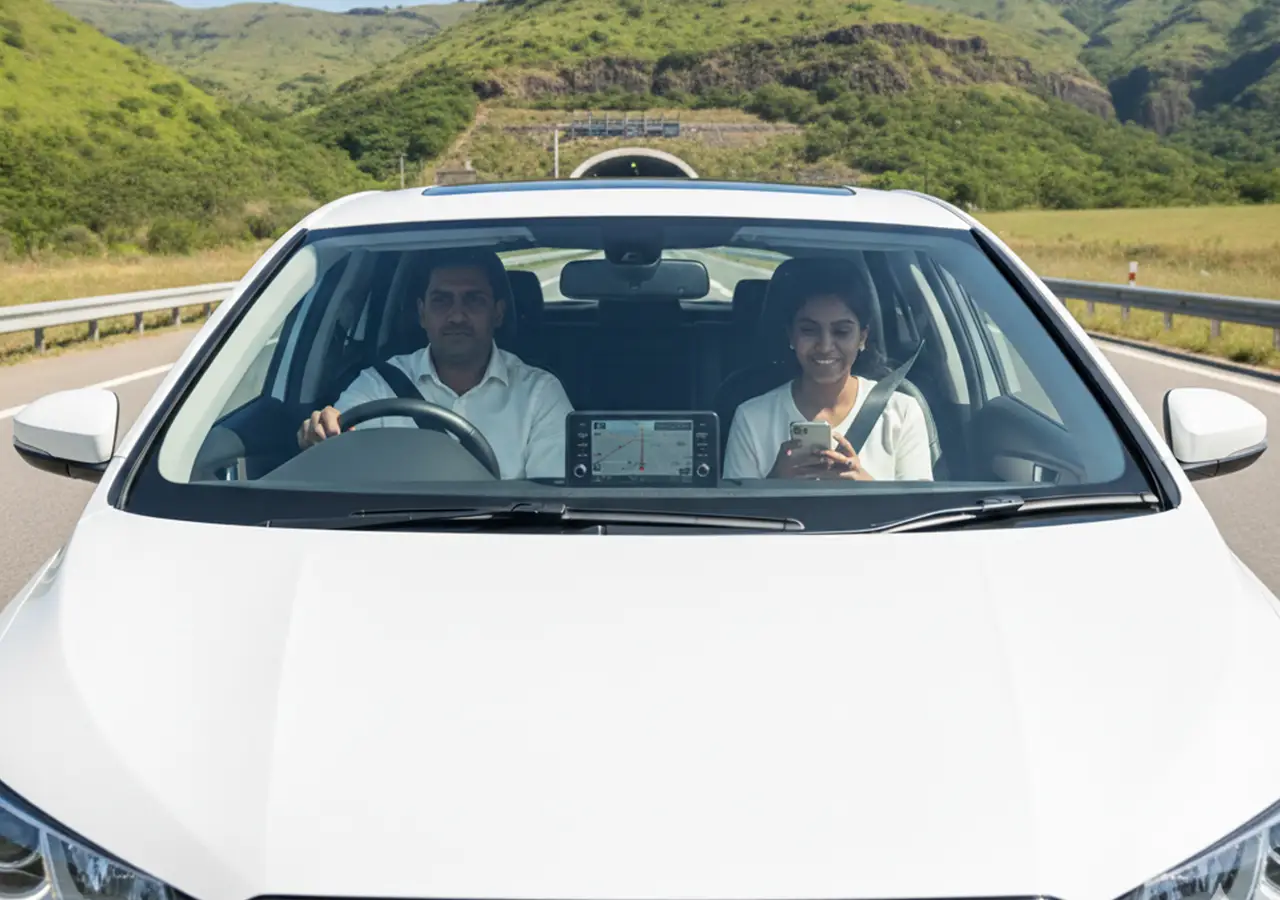 Book Mumbai to Pune Cab Online One-way cab Mumbai to Pune comfortable ride